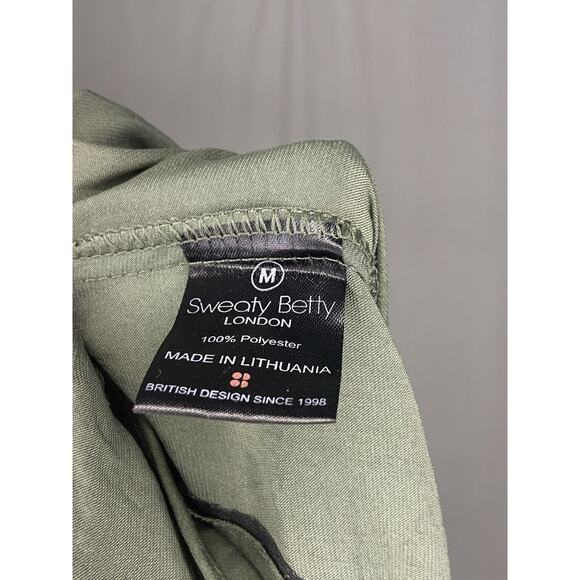 Sweaty Betty Women's Track Suit Medium‎ Green Lightweight Athleisure Activewear - Picture 6 of 11